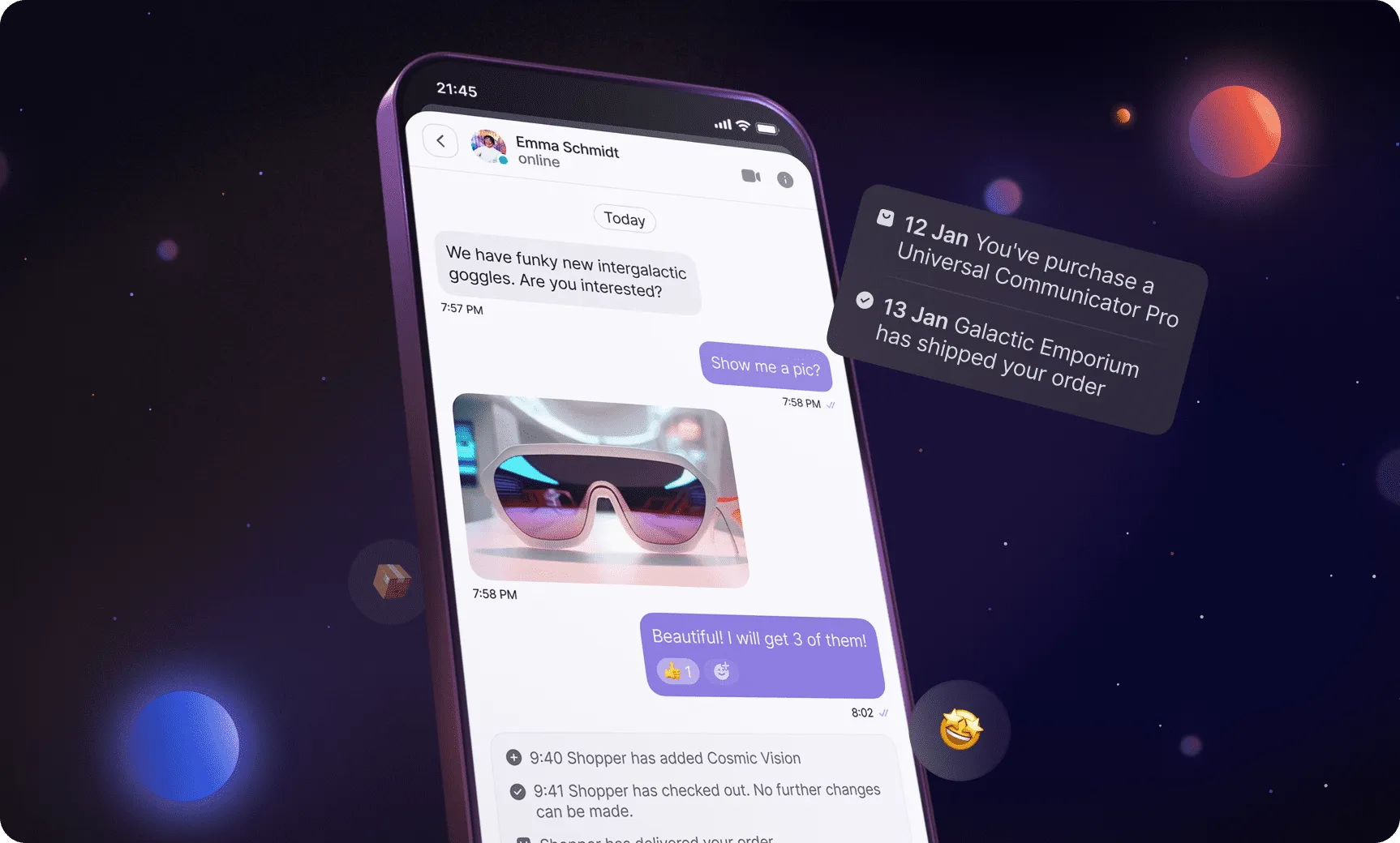 satellites on fire por Shaswat Choudhary